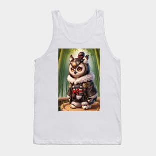 A Cute Samurai Owl #2 Tank Top